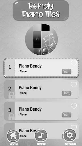 Piano Bendy Tiles screenshot 1
