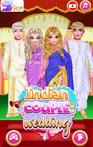 Indie Couple Wedding - Wedding games for girls screenshot 1