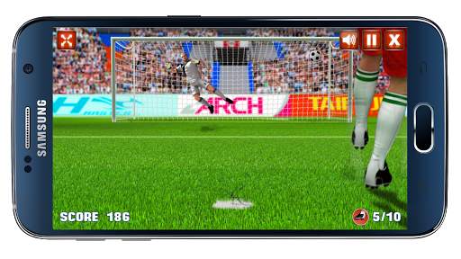 Penalty soccer challenge (Offline Game) screenshot 5