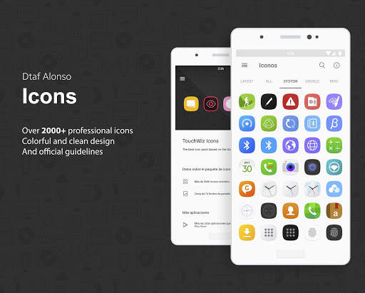TouchWiz - Icon Pack screenshot 5