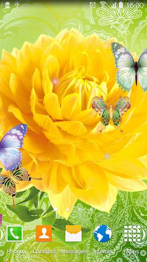 Cute Butterfly Live Wallpaper screenshot 2