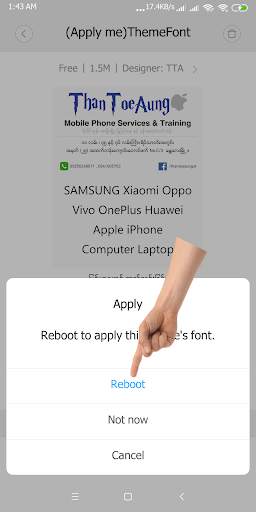 TTA Mi Myanmar Font Lite (Glob screenshot 3
