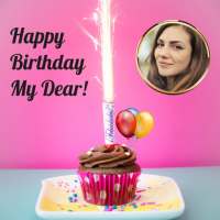 Birthday frames photo your picture new 2020 icon