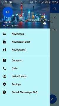 Somali Messenger & Free Calls screenshot 1