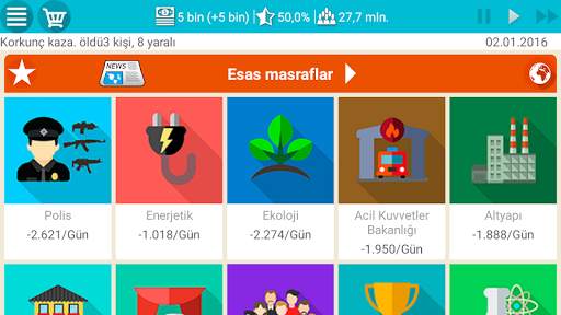 Başkan Simulatörü Lite screenshot 2