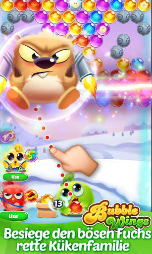 Bubble Wings: bubble shooter screenshot 2