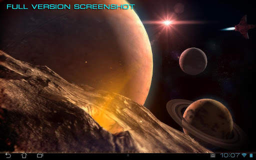 Planetscape 3D Free LWP screenshot 14