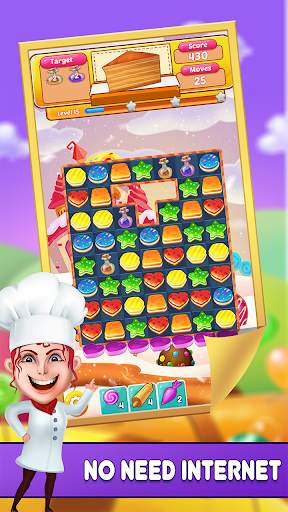 Cookie King Quest: Free Match 3 Games screenshot 5