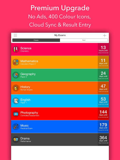 Exam Countdown Lite screenshot 8