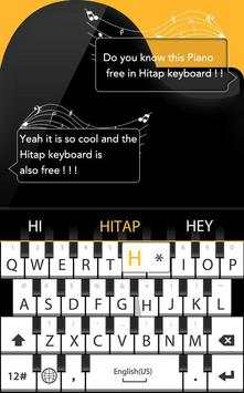 Piano for Hitap Keyboard screenshot 2
