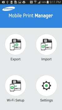 Samsung Mobile Print Manager screenshot 1