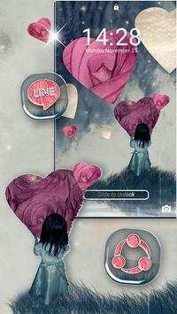 Girl Heart Launcher Theme screenshot 5