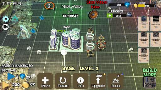 Sci-Fi Tower Defense - AI gone mad - Turrets Clash screenshot 3