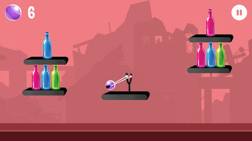 Knock Down Bottles : Slingshot screenshot 4