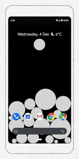 Activity Bubbles - A Digital Wellbeing Experiment 3 تصوير الشاشة