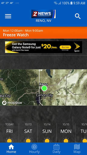 KTVN 2 News Weather App screenshot 1