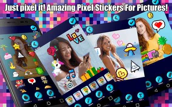 Pixel Art Stickers – Color By Number Photo Editor screenshot 1