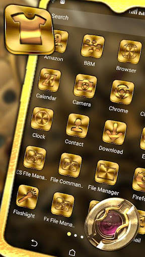 Golden Gear Machine Launcher screenshot 2