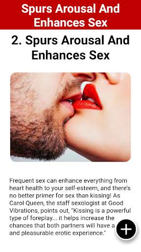 Health Benefits Of KISSING screenshot 5