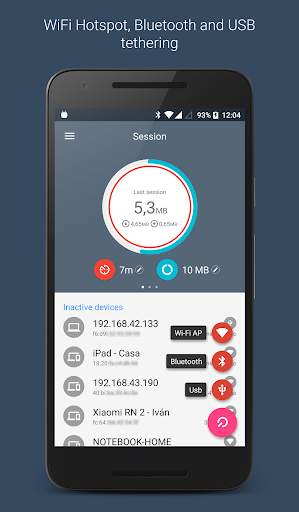 Data Sharing - Tethering screenshot 4