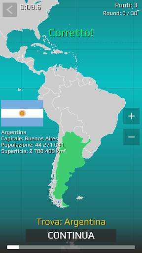 World Map Quiz screenshot 1