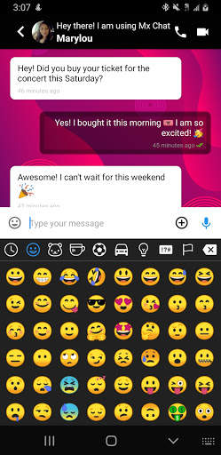 MX Chat screenshot 3