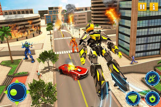 Panther Robot Car Transform screenshot 4