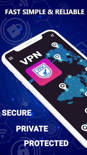 Free VPN proxy master - secure and private screenshot 1