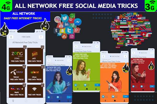 Daily Free data internet 3g 4g Free MB Tricks screenshot 2