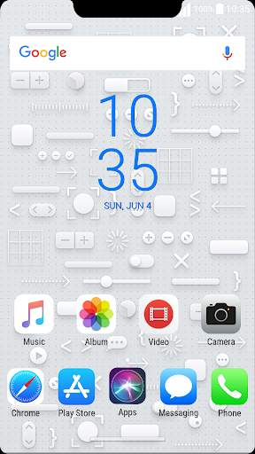 X-iOS Edition - XPERIA THEME screenshot 2