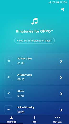 Ringtones for OPPO™ screenshot 1
