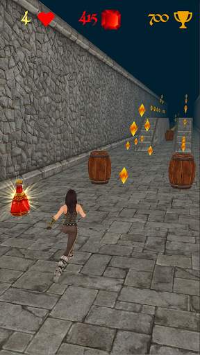 Warrior Princess Run - Free Temple Running Game screenshot 3