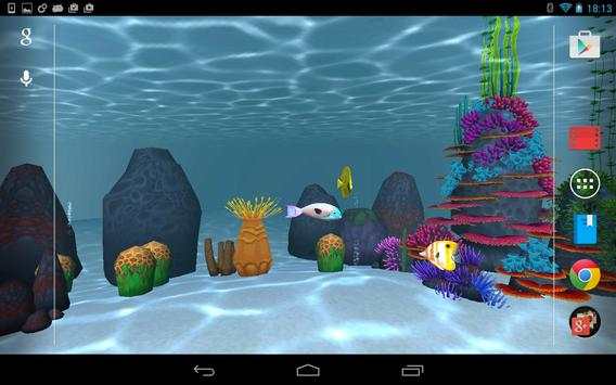 360 Aquarium Live Wallpaper screenshot 1