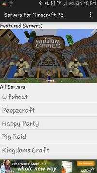 Servers For Minecraft PE screenshot 4