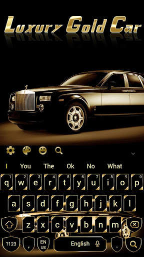 Royal Luxury Car Keyboard Theme screenshot 3