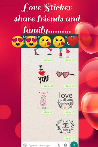Love Sticker For Whatsapp &Gif screenshot 7