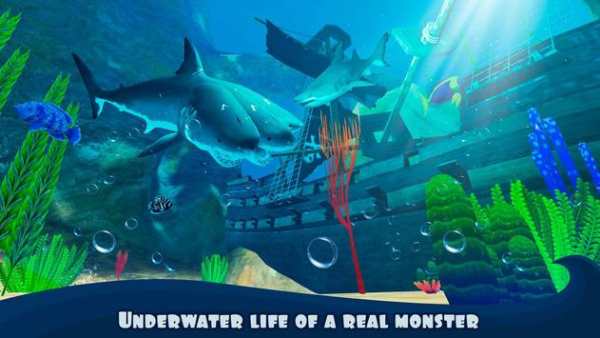 Three Headed Shark Underwater Survival screenshot 4