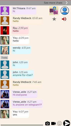 Chatib free chat app screenshot 3