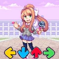 DDLC Monika funkin mod logo