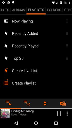 Dark Orange Theme screenshot 7