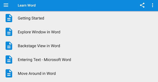 Learn Word 2010 screenshot 10