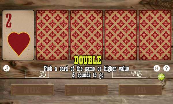Wild West Video Poker screenshot 2