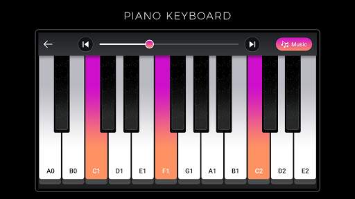 Piano Keyboard स्क्रीनशॉट 3