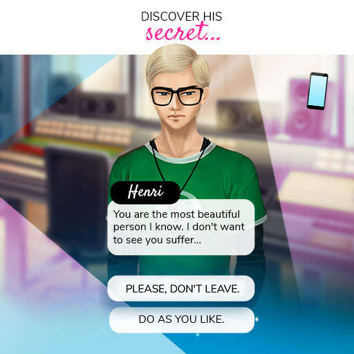 Henri's Secret - Visual Novel 12 تصوير الشاشة