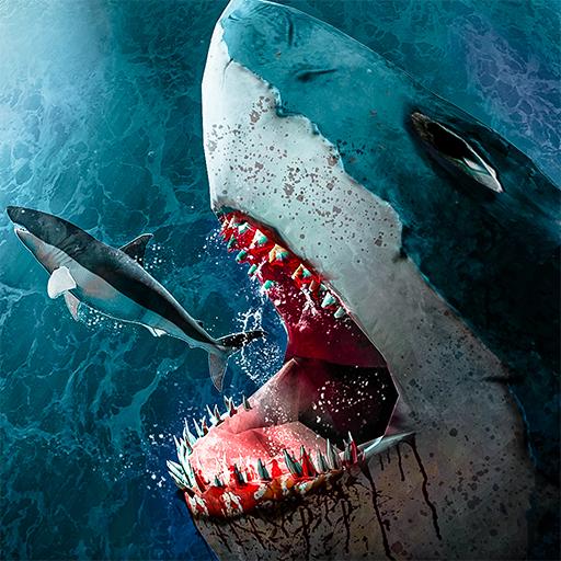 Scary Shark Hunting Games - Beach Shark Attack 3D icon