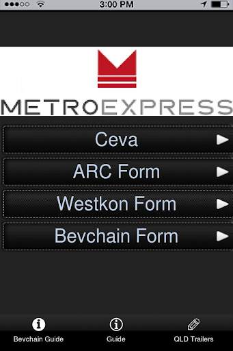 Metro Express App screenshot 1
