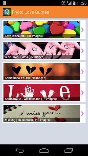 Love Picture Quotes screenshot 1