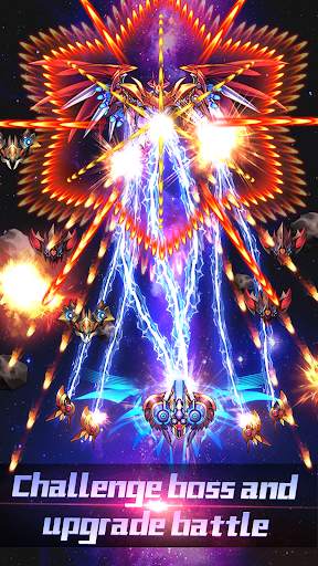 Serangan Thunder: Space Airplane War screenshot 7