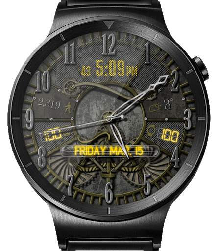 Steam Punk HD Watch Face Widget & Live Wallpaper screenshot 16