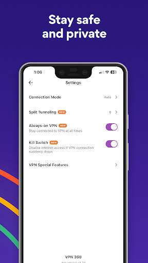 VPN 360 Unlimited Secure Proxy screenshot 4
